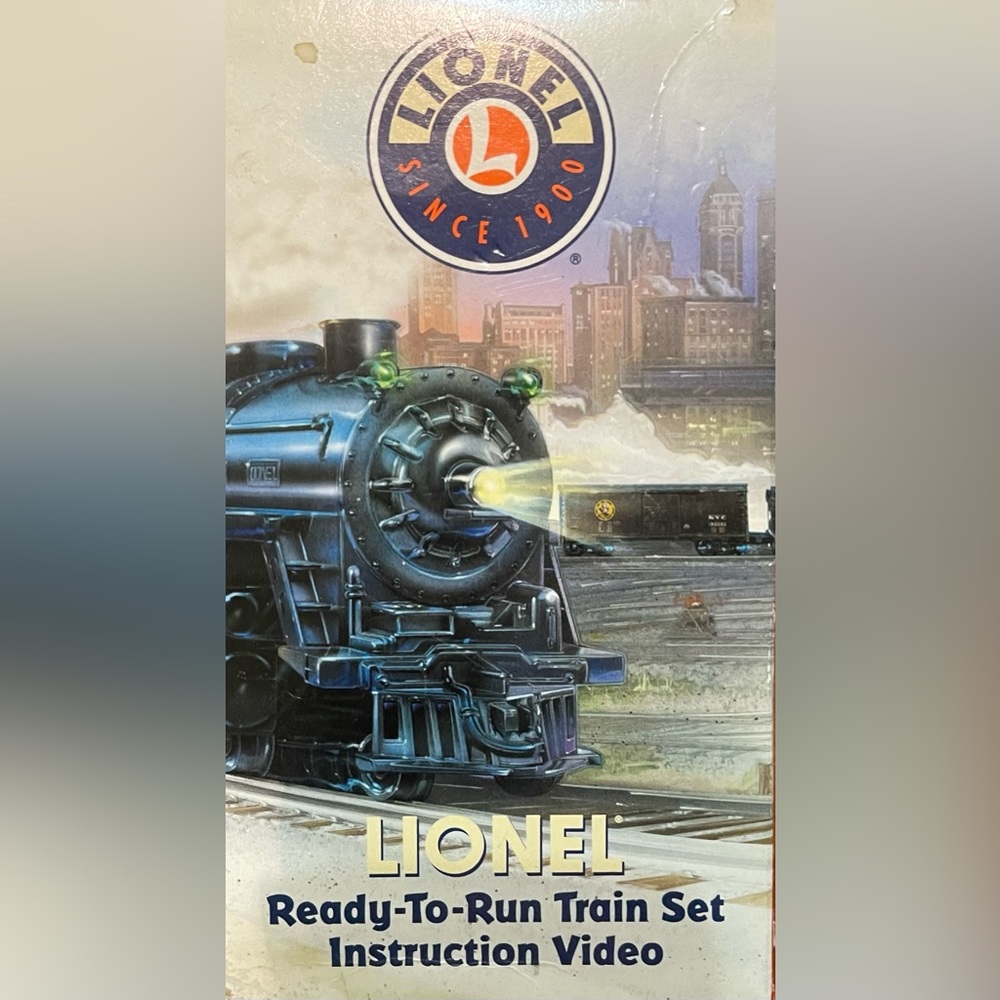Lionel Trains Ready-To-Run Train Set Instruction Video (VHS)